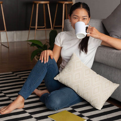 Reid Modern Boho Lumbar Pillow