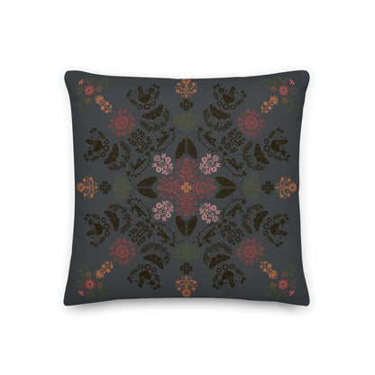 The Angela linen polyester throw pillow