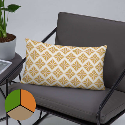 Annalee Geometric Lumbar Pillow