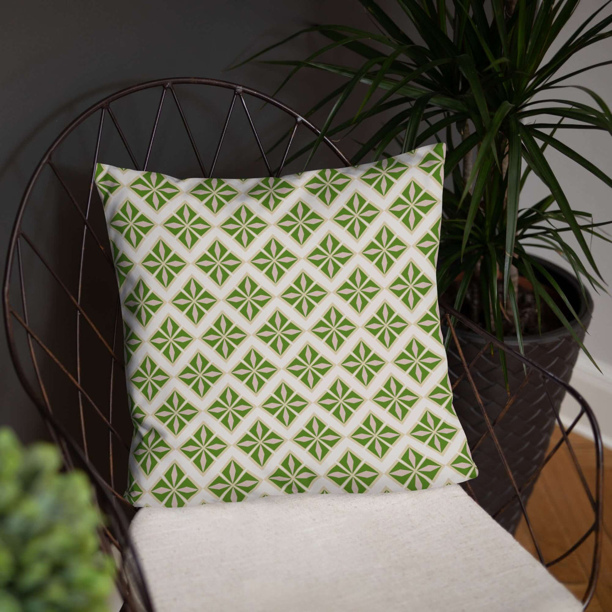 Annalee Colorful Geometric Pillow