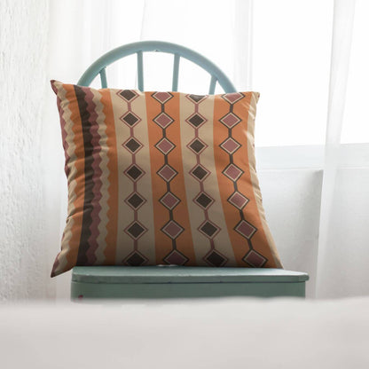 Gwin Boho Earthy Throw Pillow