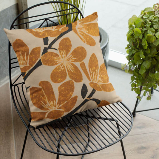 Kiva Vintage Floral Throw Pillow
