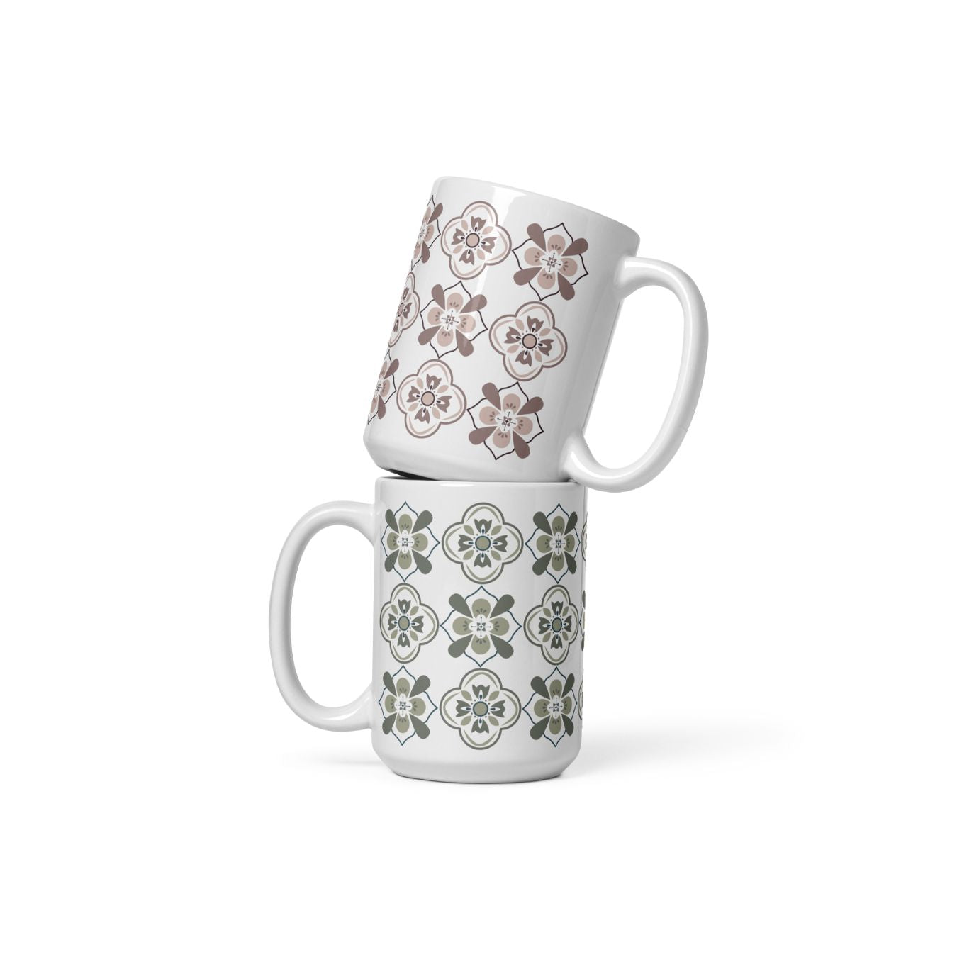 Cedar Vintage Floral Mug