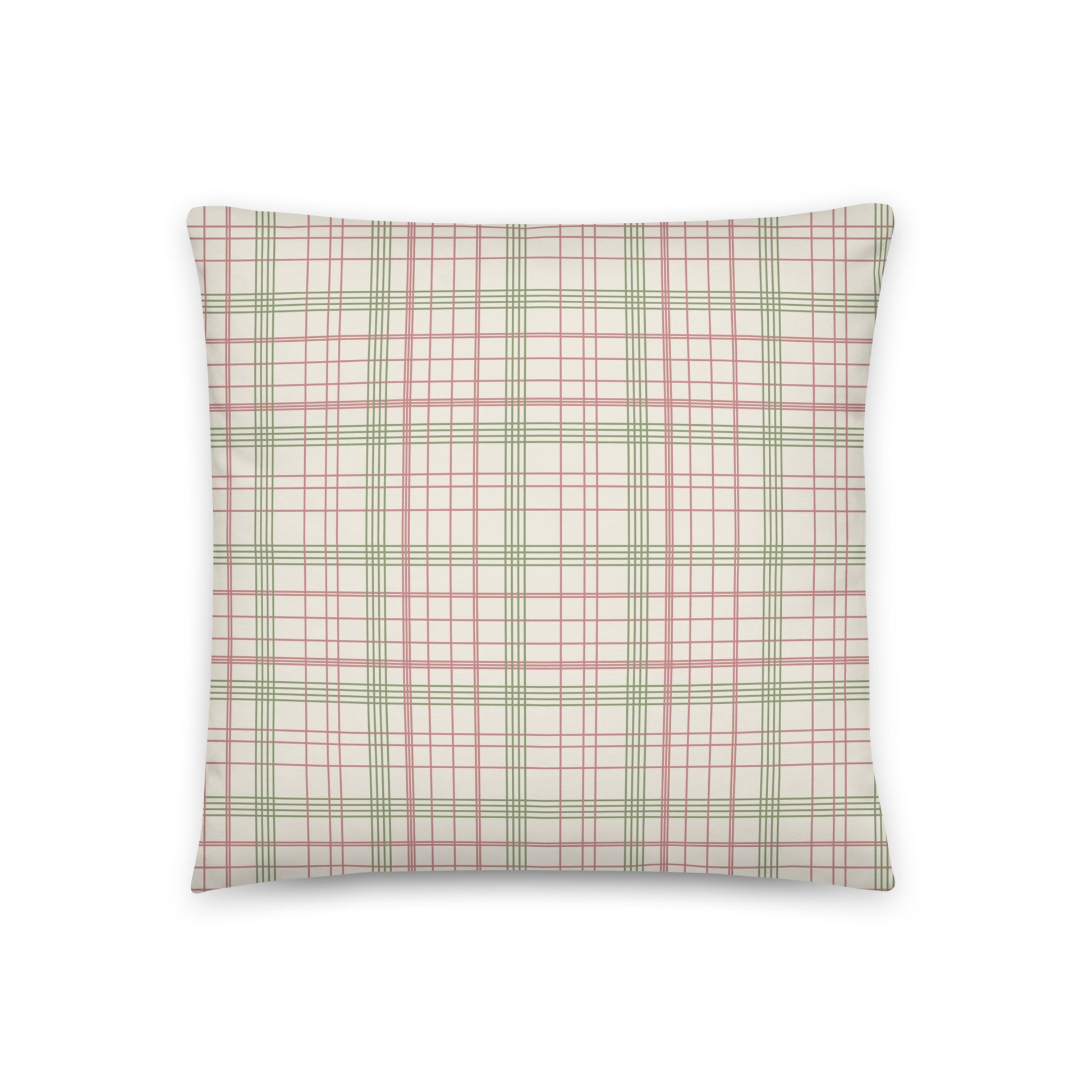 Edwin throw pillow showcased against a white background to show details