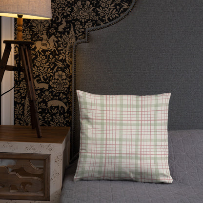 The Edwin pillow adds a cozy vibe to bedroom home decor