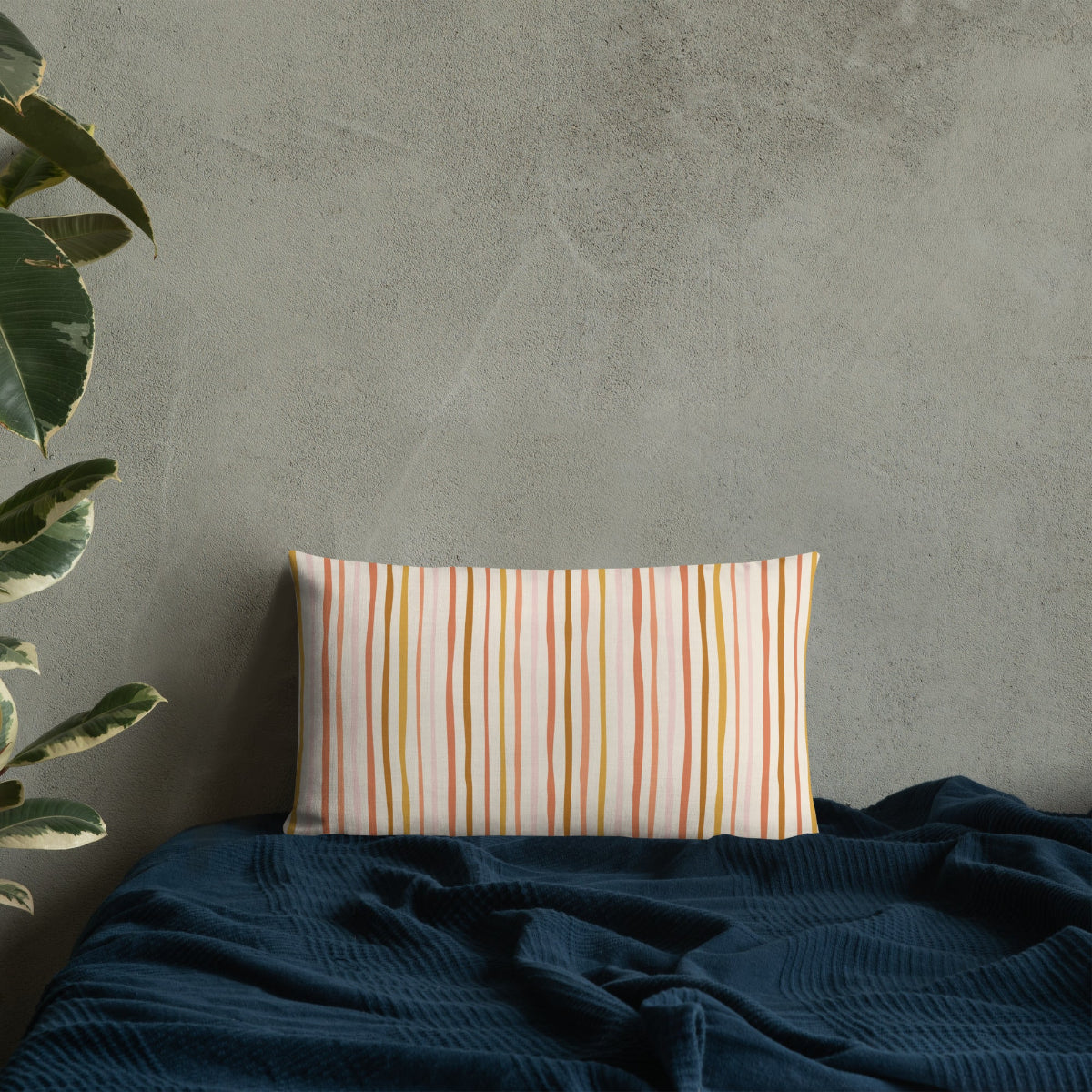 The Julia pillow features a playful design that is both relaxed and casual for any home decor style