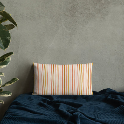 The Julia pillow features a playful design that is both relaxed and casual for any home decor style