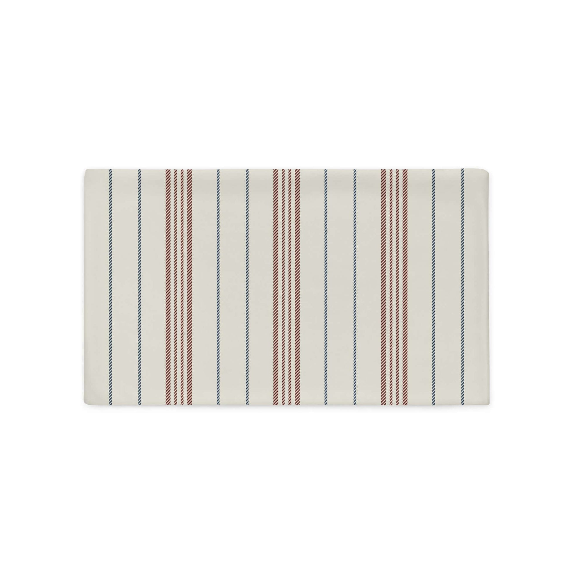 Product mockup for the Meadow decorative lumbar throw pillow cover in satin polyester