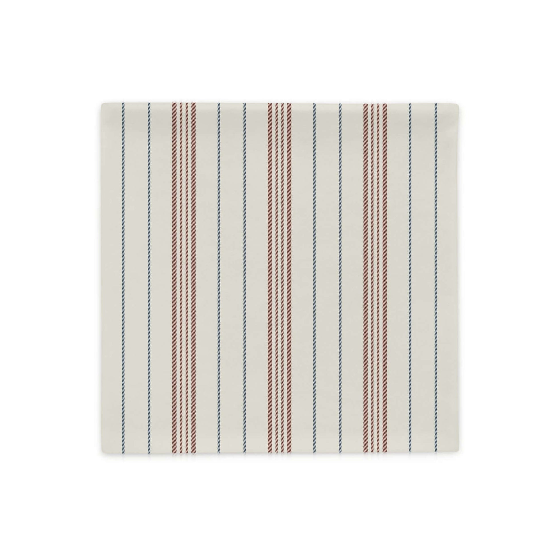 Meadow striped decorative throw pillow cover in the 18" satin polyester option