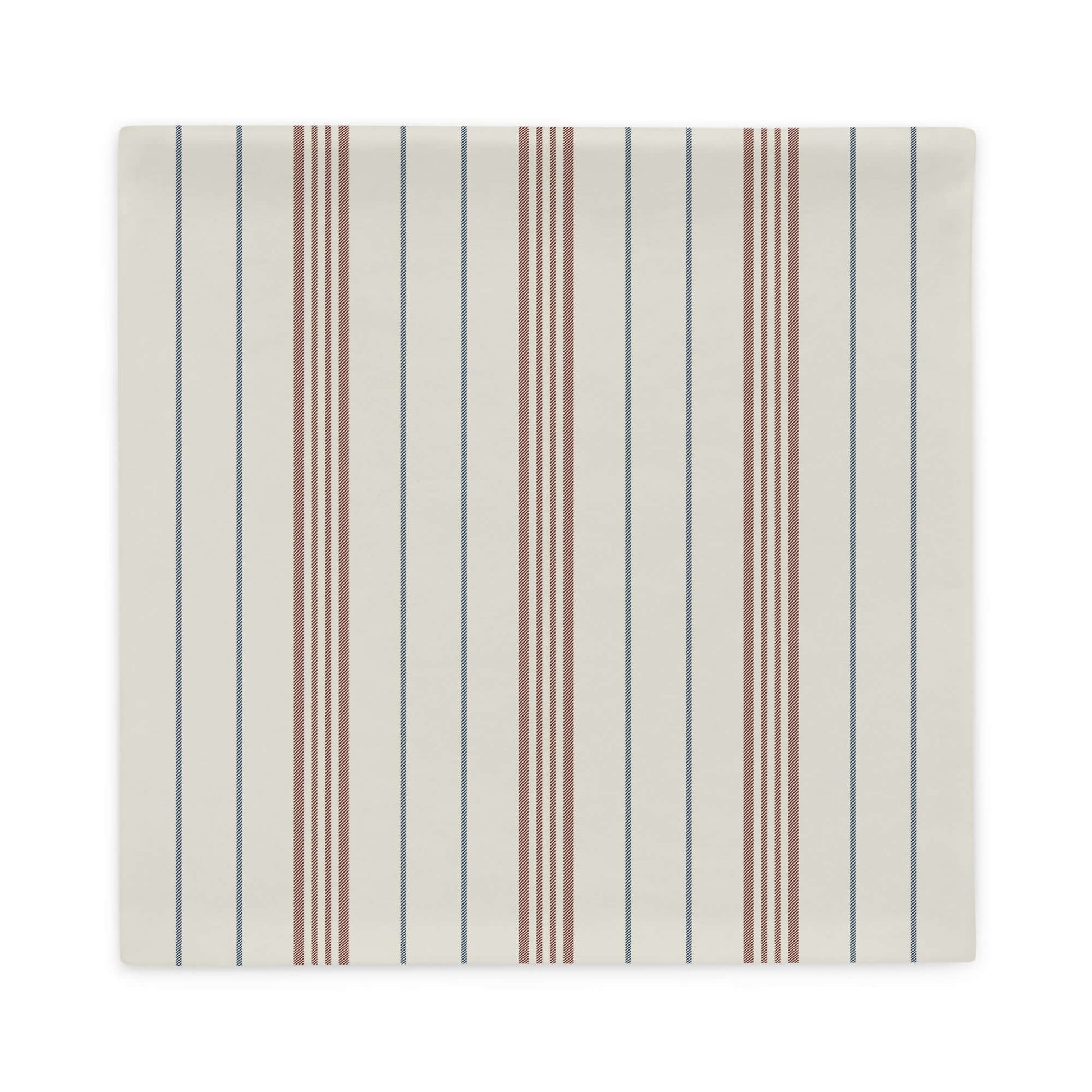 Meadow farmhouse striped throw pillow 22 inch satin polyester option.