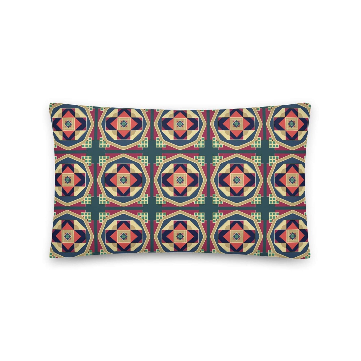 Product mockup for the Owen lumbar pillow shown against a white background.