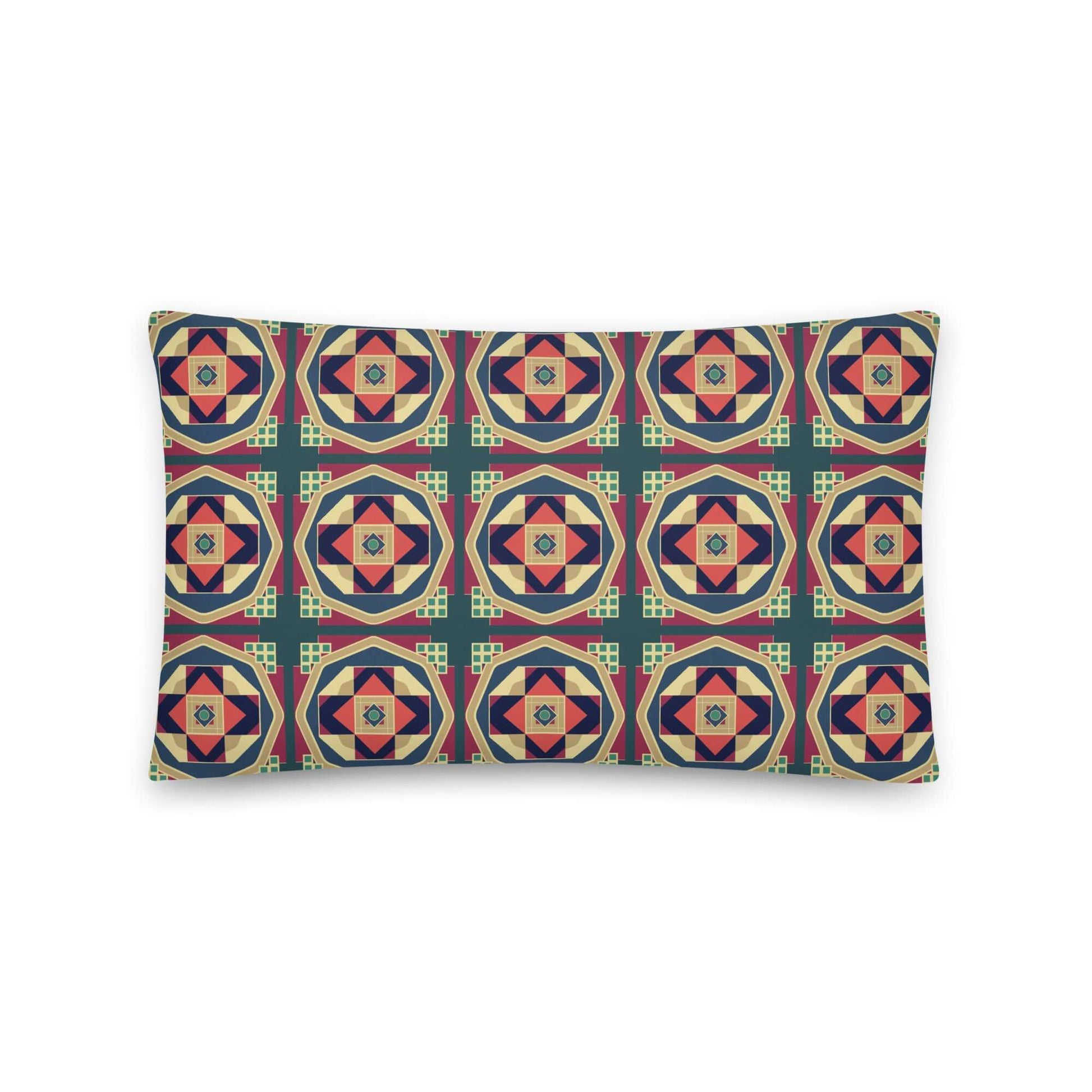 Product mockup for the Owen lumbar pillow shown against a white background.