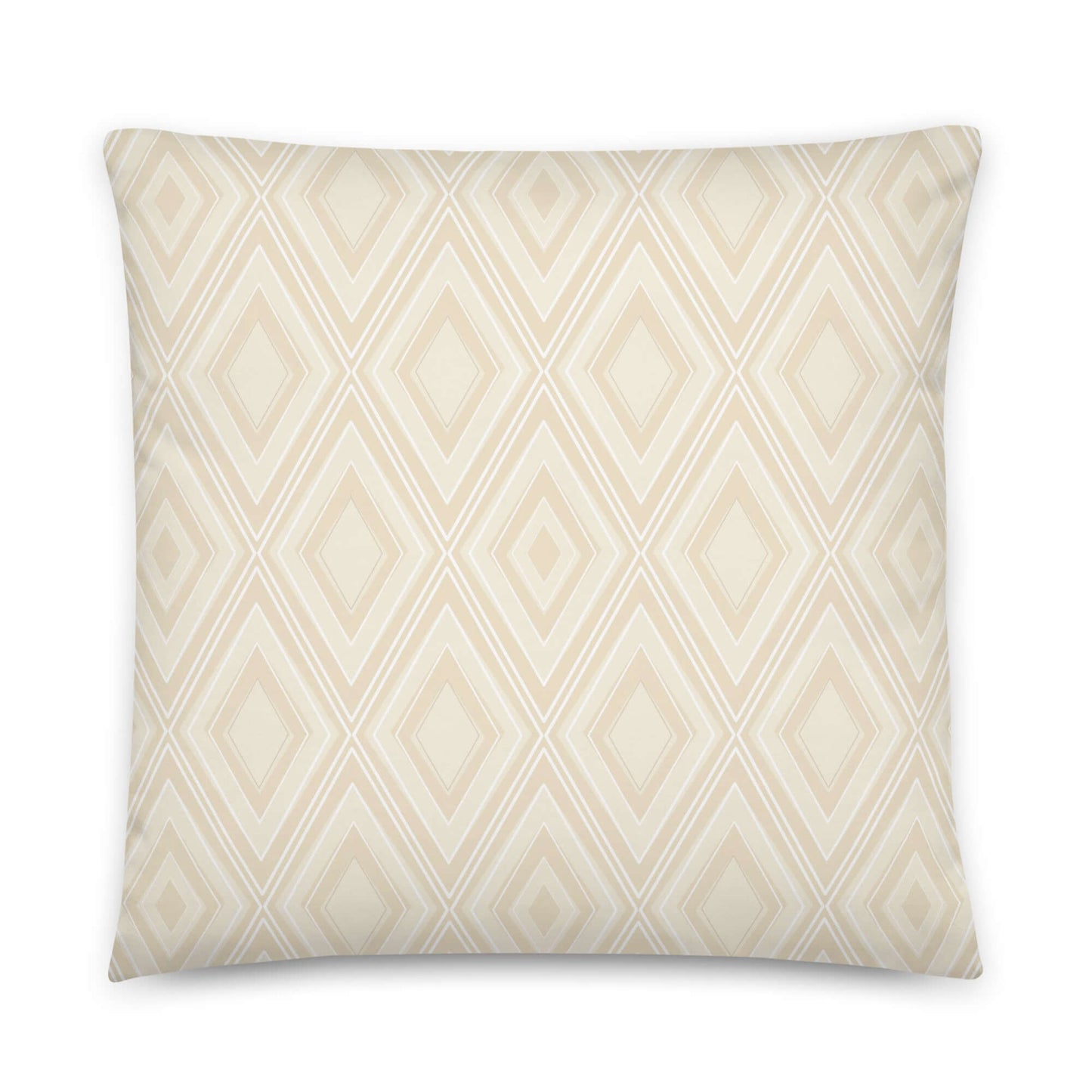 The Reid diamond LOOM collection pillow is shown from the front against a white background.