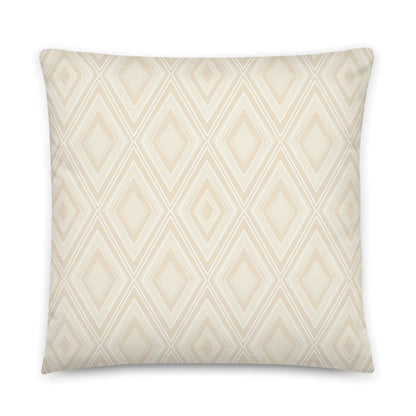 The Reid diamond LOOM collection pillow is shown from the front against a white background.