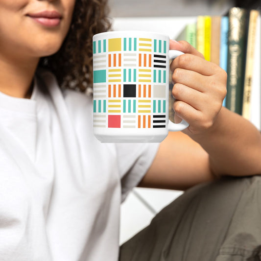 Rumi Colorful Modern Geometric Mug