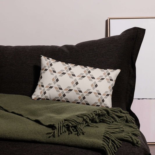 The Saige pillow is a great addition to any couch in the living room to add rustic charm