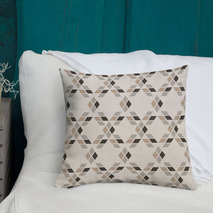 Add rustic charm to colorful patios with the Saige linen-polyester pillow