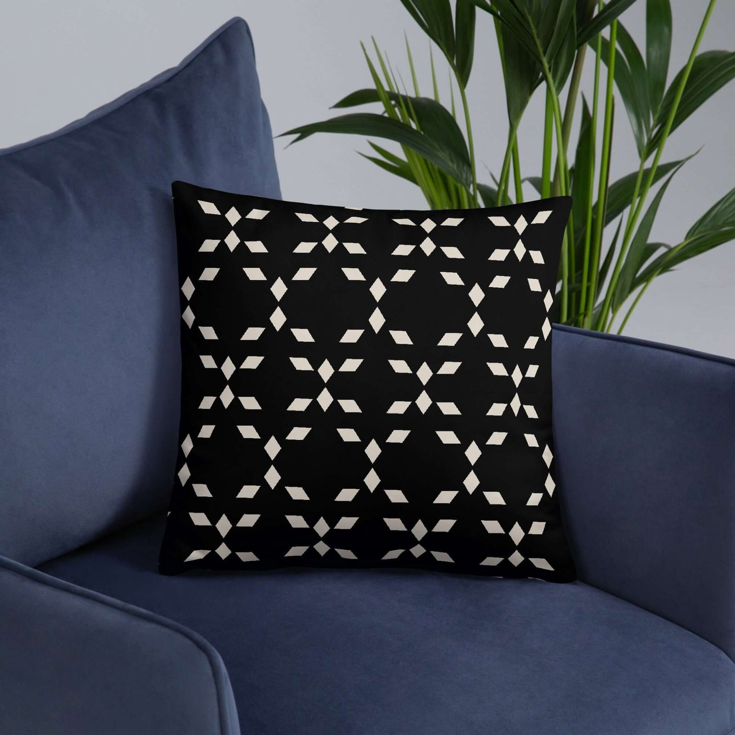 Barb Modern Geometric Pillow