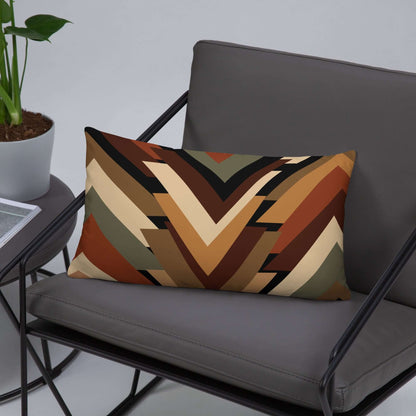 Jannis Modern Rustic Lumbar Pillow