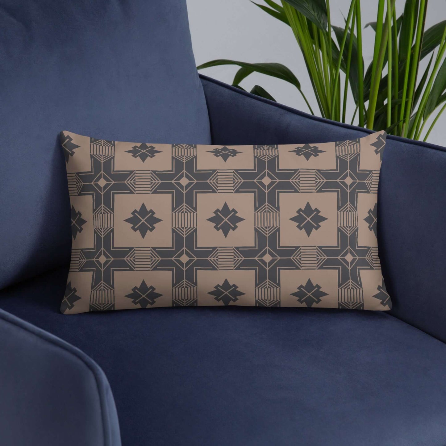 Calvin Rustic (Reversible) Lumbar Pillow