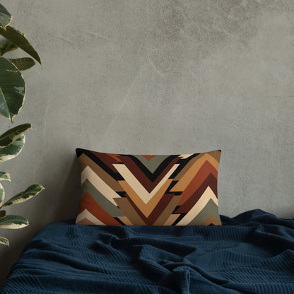 Jannis Modern Rustic Lumbar Pillow