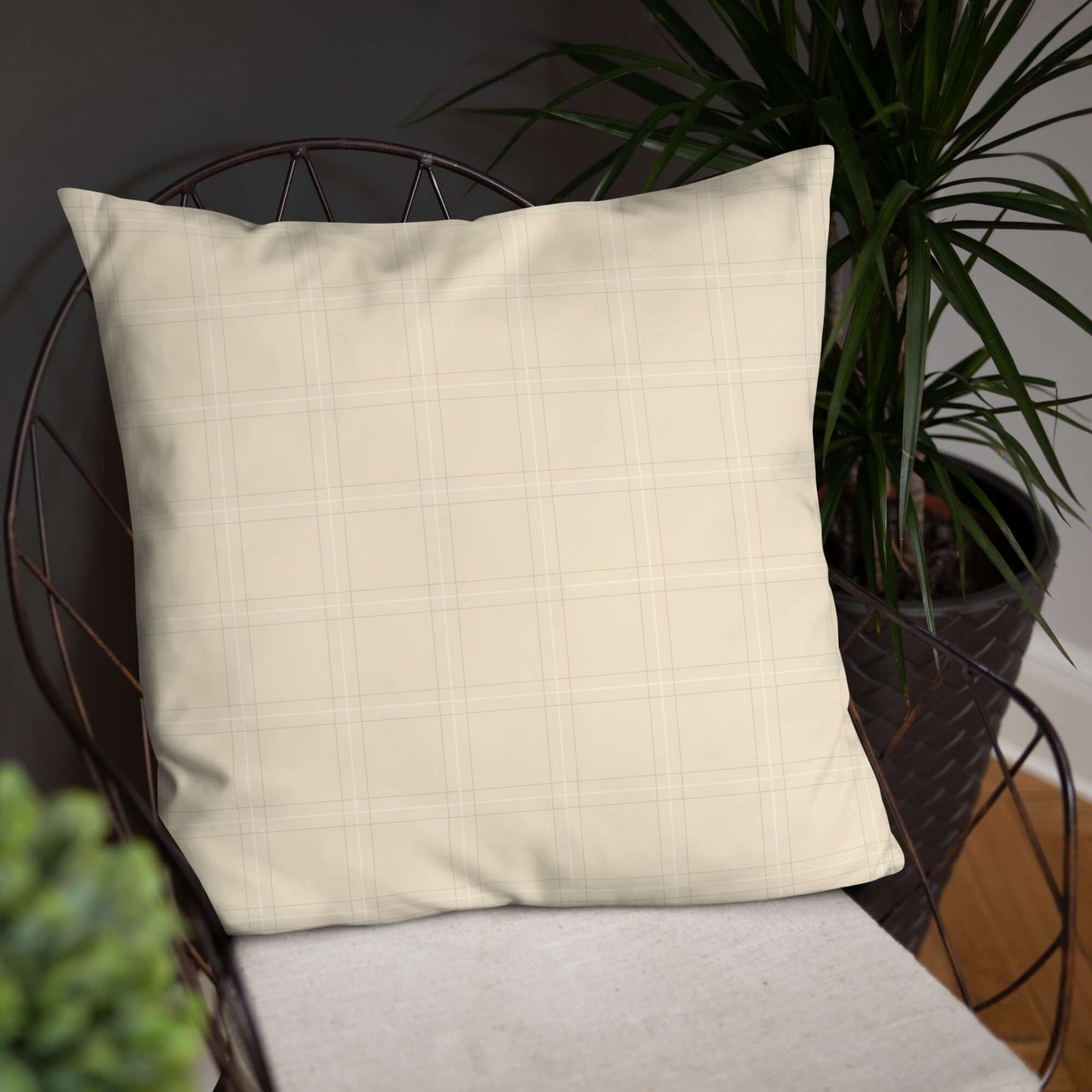 Joseph Plaid and Striped Pillow