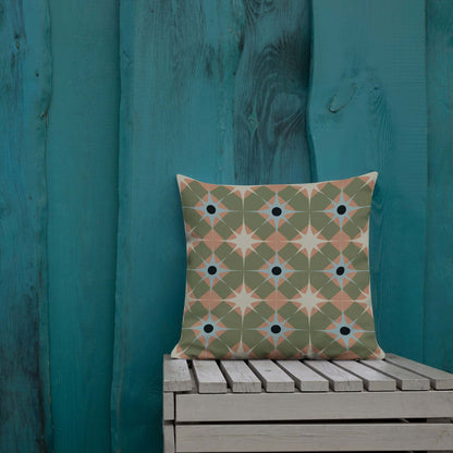 Pepper Mid-Century Stars Pillow