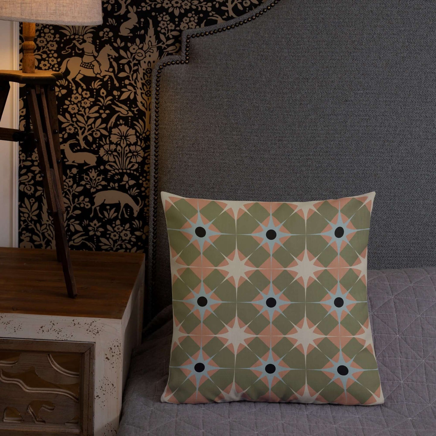 Pepper Mid-Century Stars Pillow