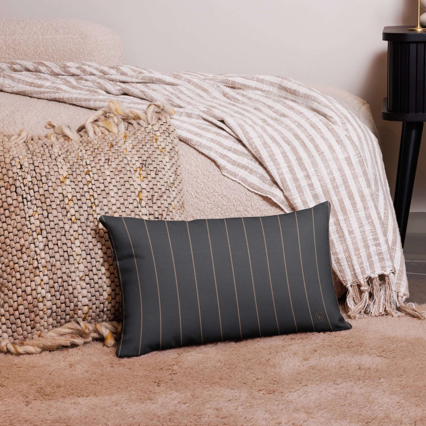 Calvin Rustic (Reversible) Lumbar Pillow