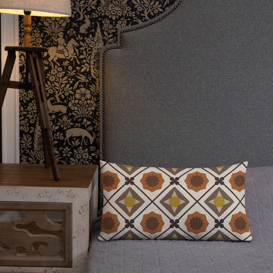Phoenix Vintage Rustic Lumbar Pillow