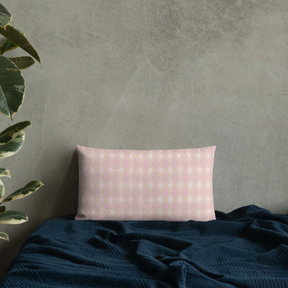Sabrina Girly Cottage Lumbar Pillow