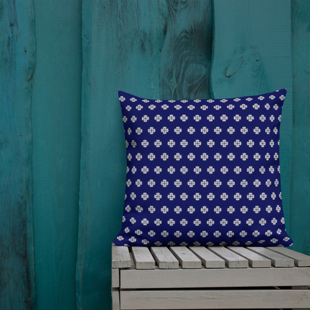 Bert Floral Pattern Pillow