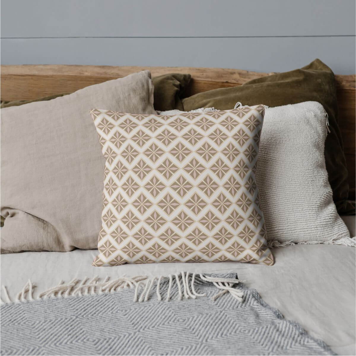Annalee Colorful Geometric Pillow