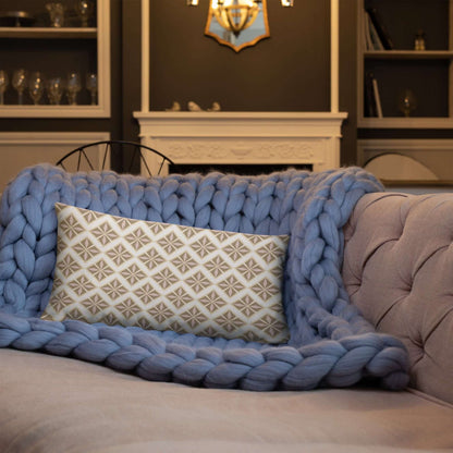 Annalee Geometric Lumbar Pillow