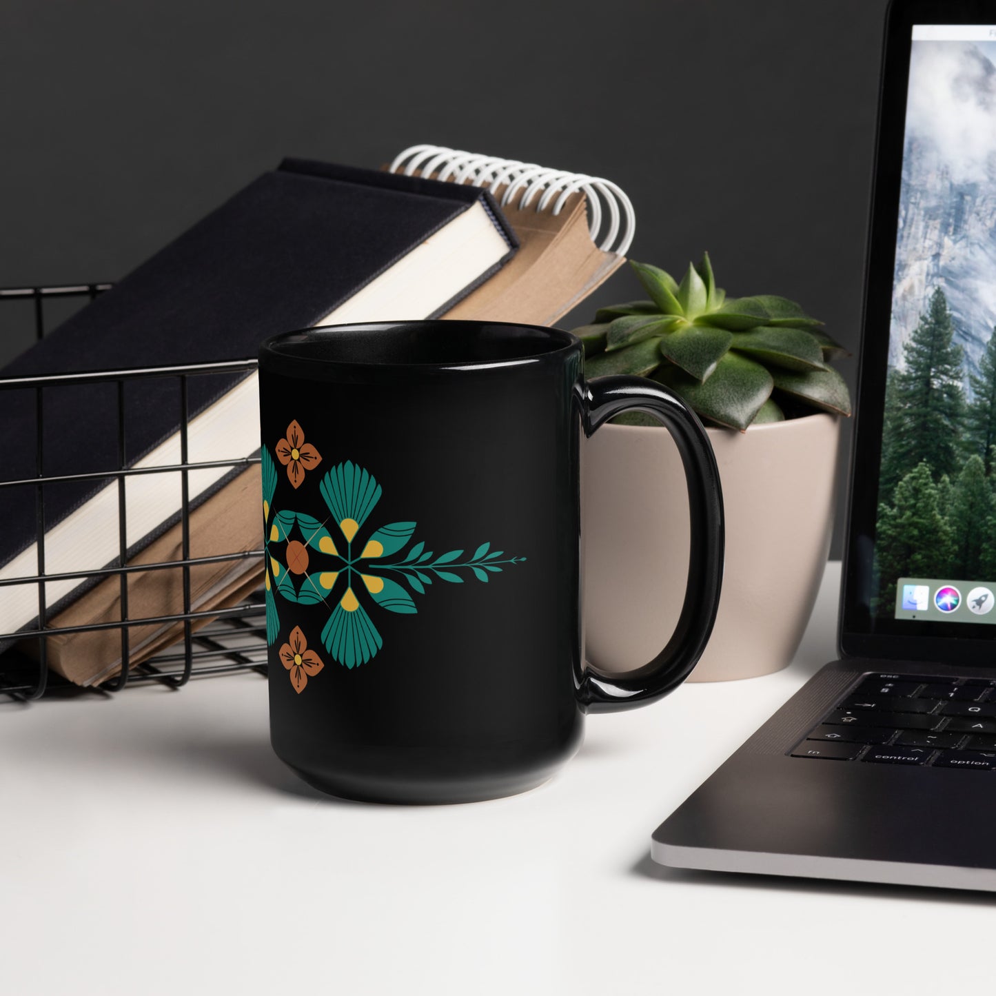 Emery Floral Cottagecore Mug