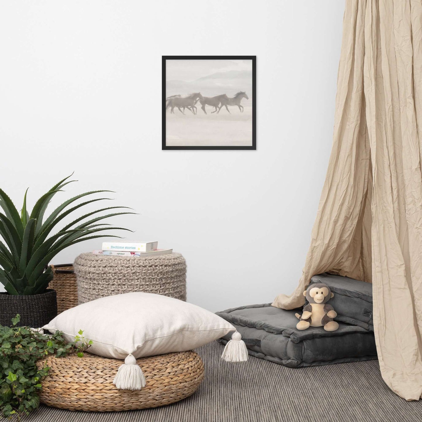 Daxton Wild Horses Framed Poster