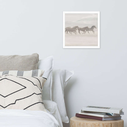 Daxton Wild Horses Framed Poster