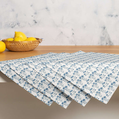 These cottage inspired placemats aren't just beautiful, they are durable too with double stitching