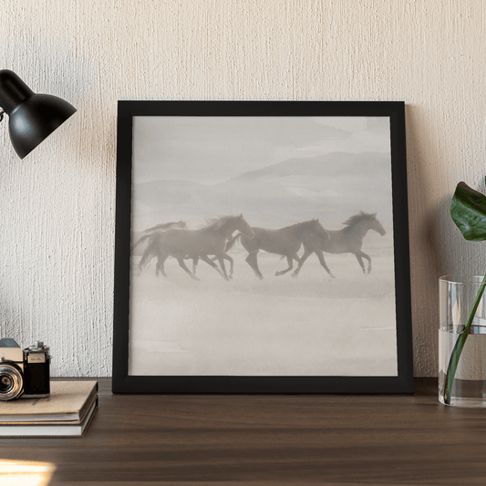 Daxton Wild Horses Framed Poster