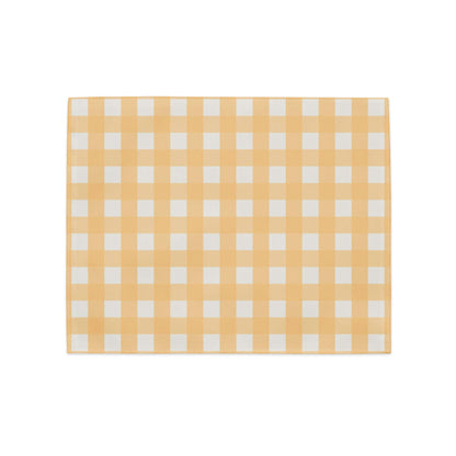 Conni Charming Gingham Placemat Set - yellow