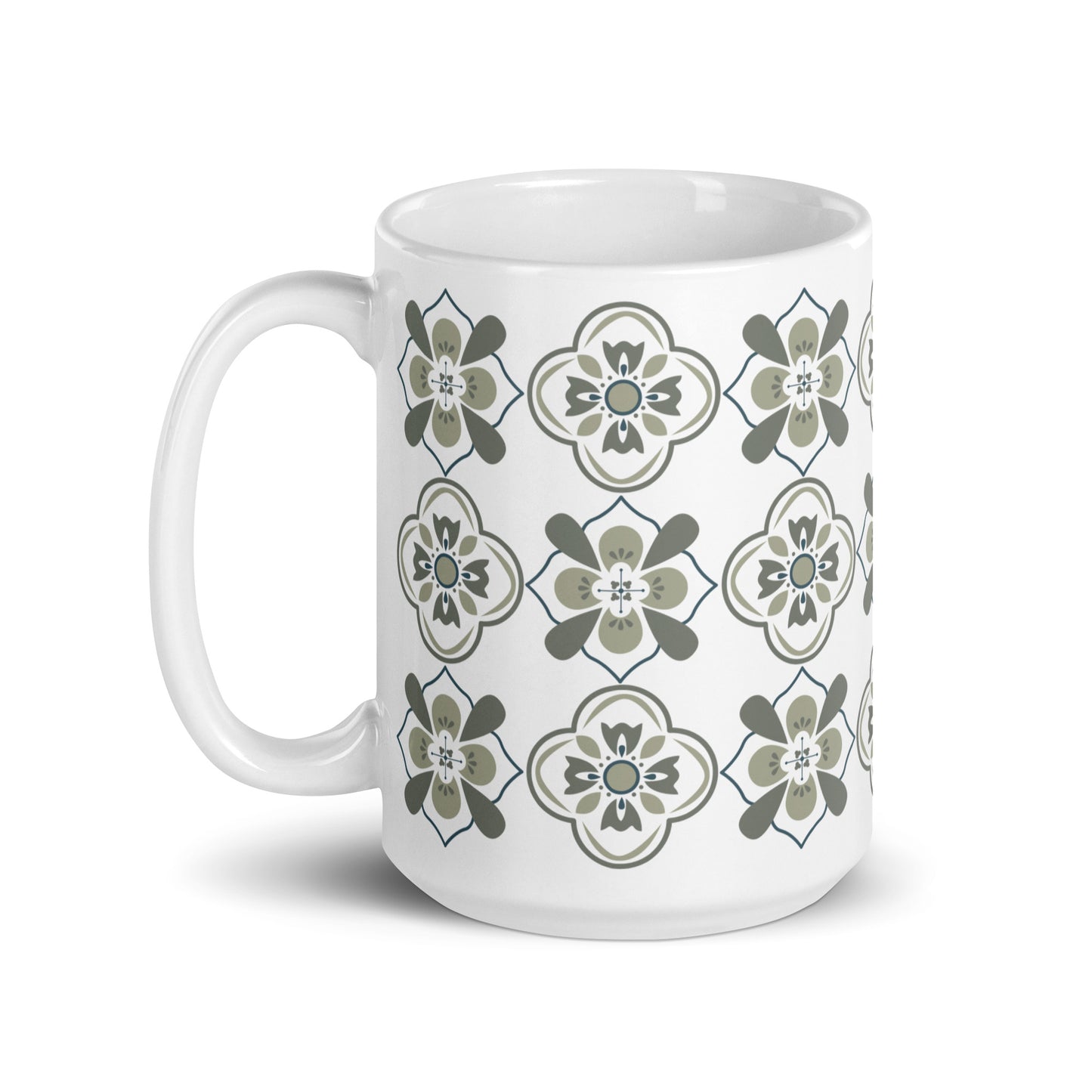 Cedar Vintage Floral Mug