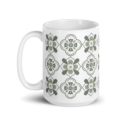 Cedar Vintage Floral Mug
