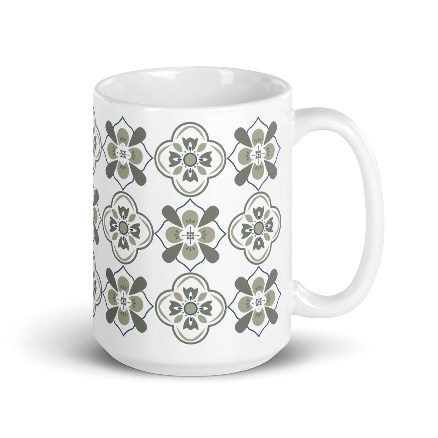 Cedar Vintage Floral Mug