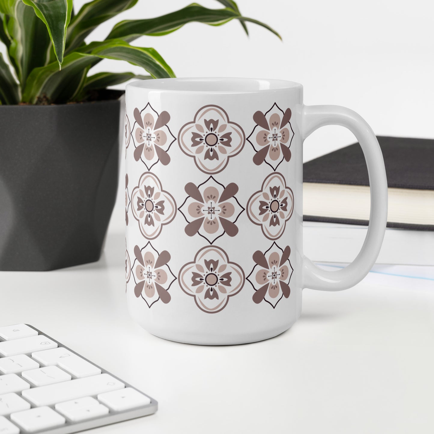 Cedar Vintage Floral Mug